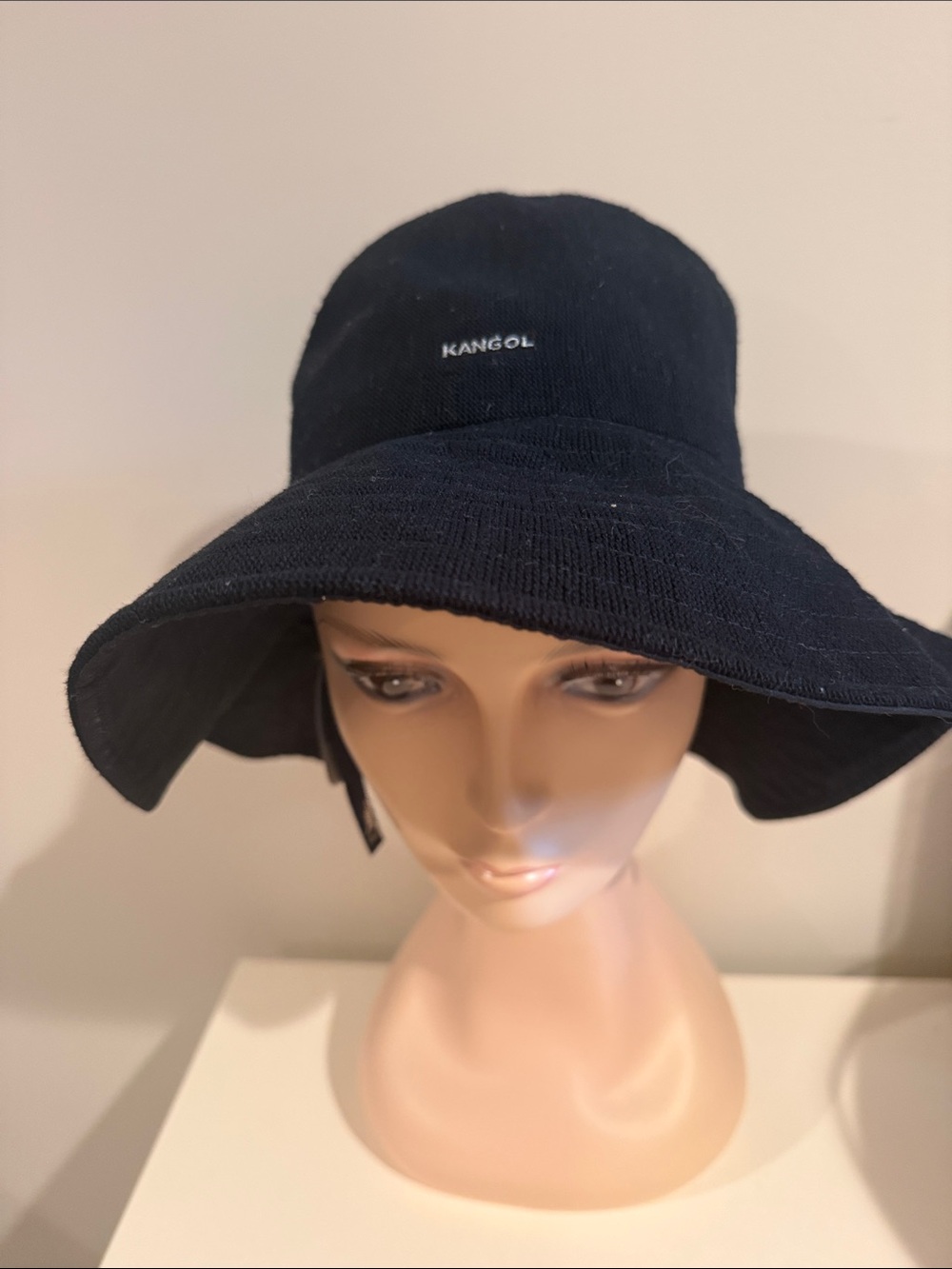 NWT Kangol black bucket hat